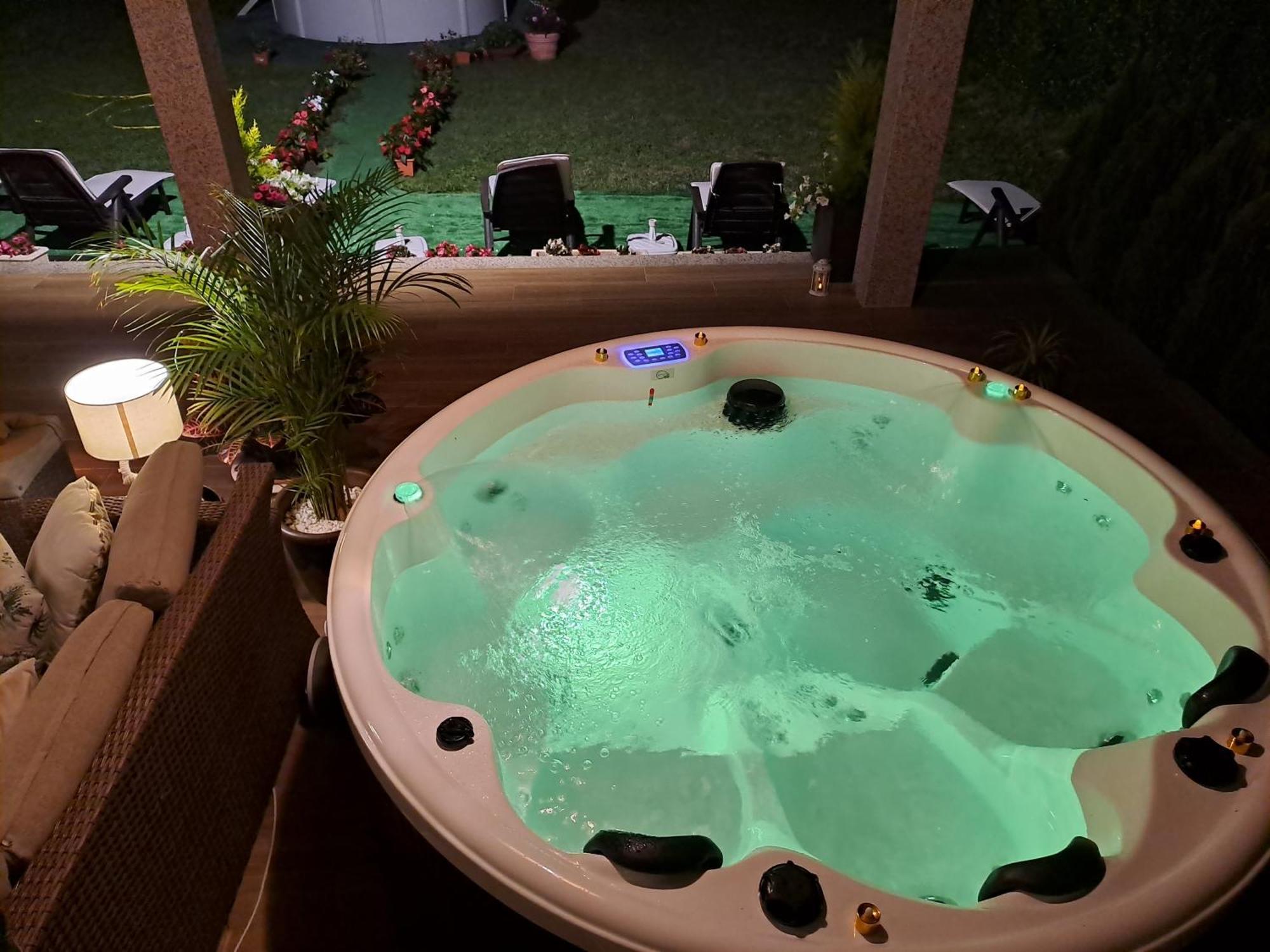 Casa Victoria Garden Con Jacuzzi Y Piscina Villa Калдас Де Реис Екстериор снимка